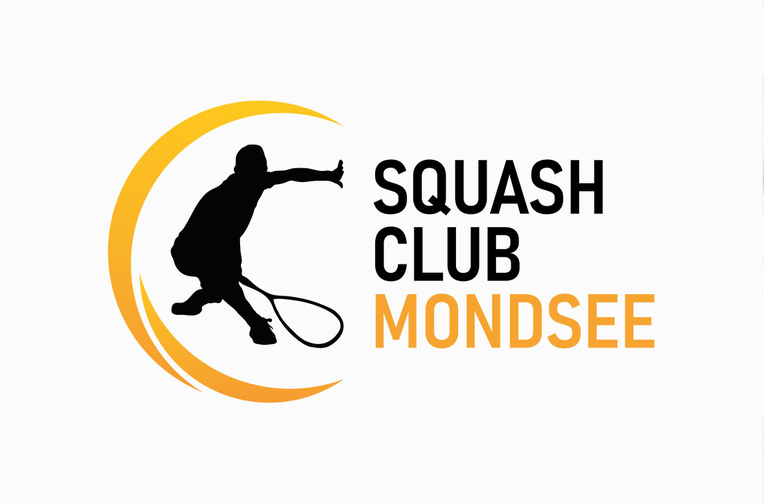 Referenz Logodesign für den Squash Club Mondsee