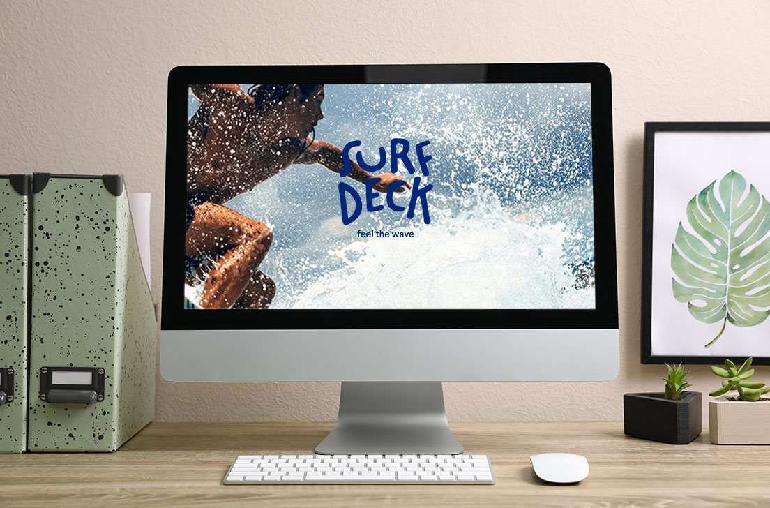 Webdesign für Surf Deck