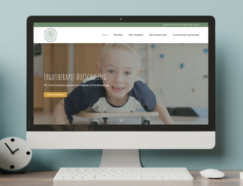 Webdesign – Ergo Aufschwung – Ergotherapeutin Christine Gschwandtl